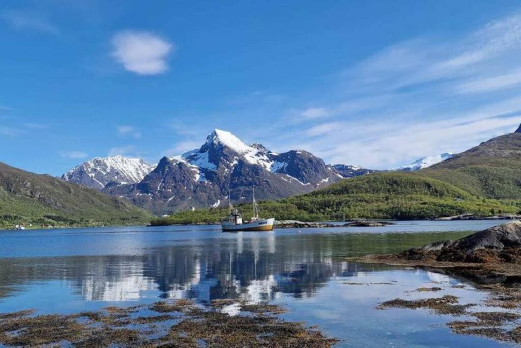 Sjarmerende Anneks I Sigerfjord, Vesteralen Sortland Bagian luar foto